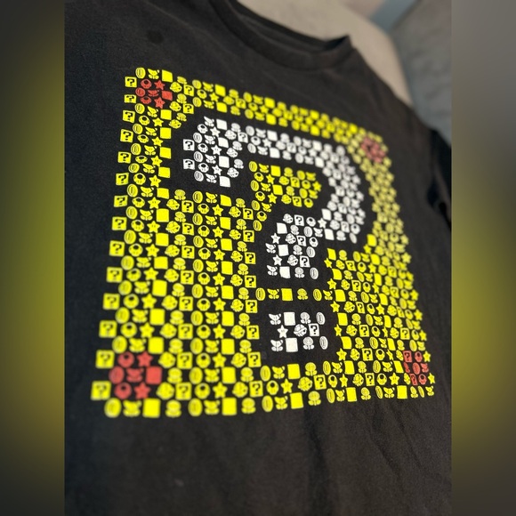 3/$10! Mario shirt size medium - Picture 3 of 4
